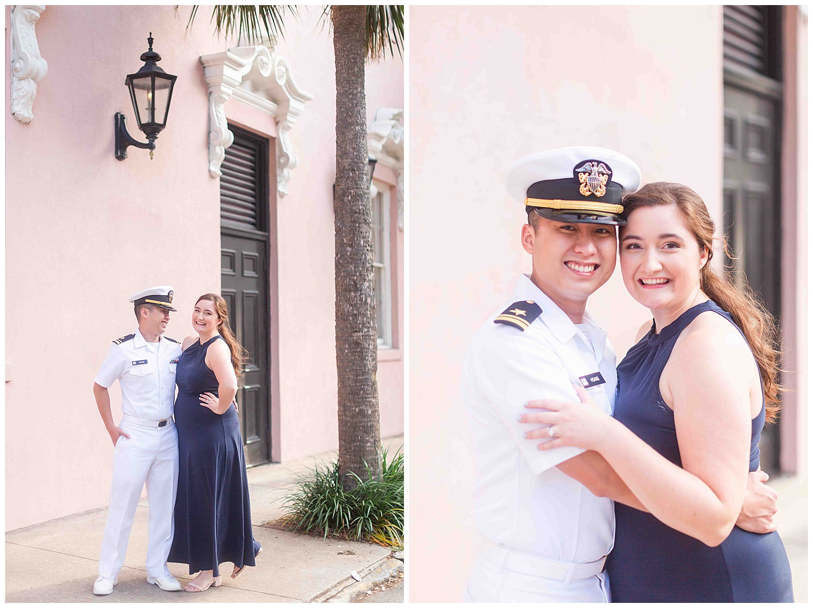 Downtown Charleston Engagement Session at Mills House Hotel