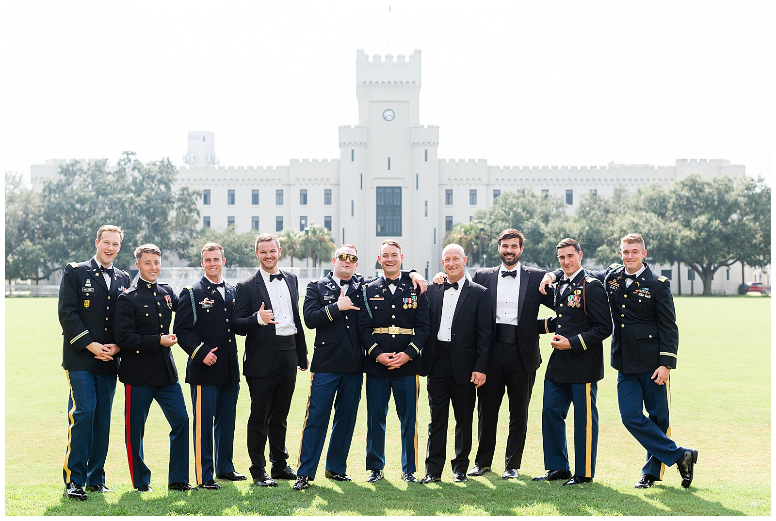 Citadel Military College Wedding