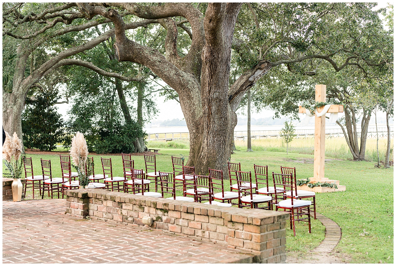 Lowndes Grove Ceremony chairs