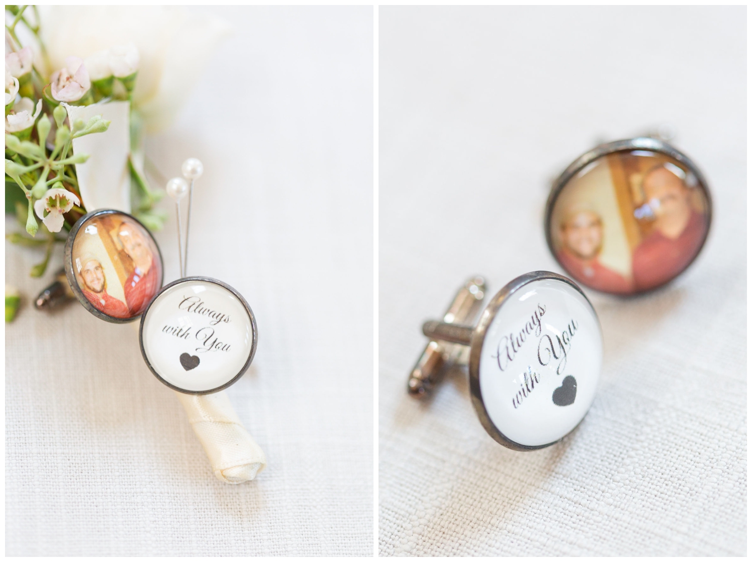 personalized cufflinks for the groom