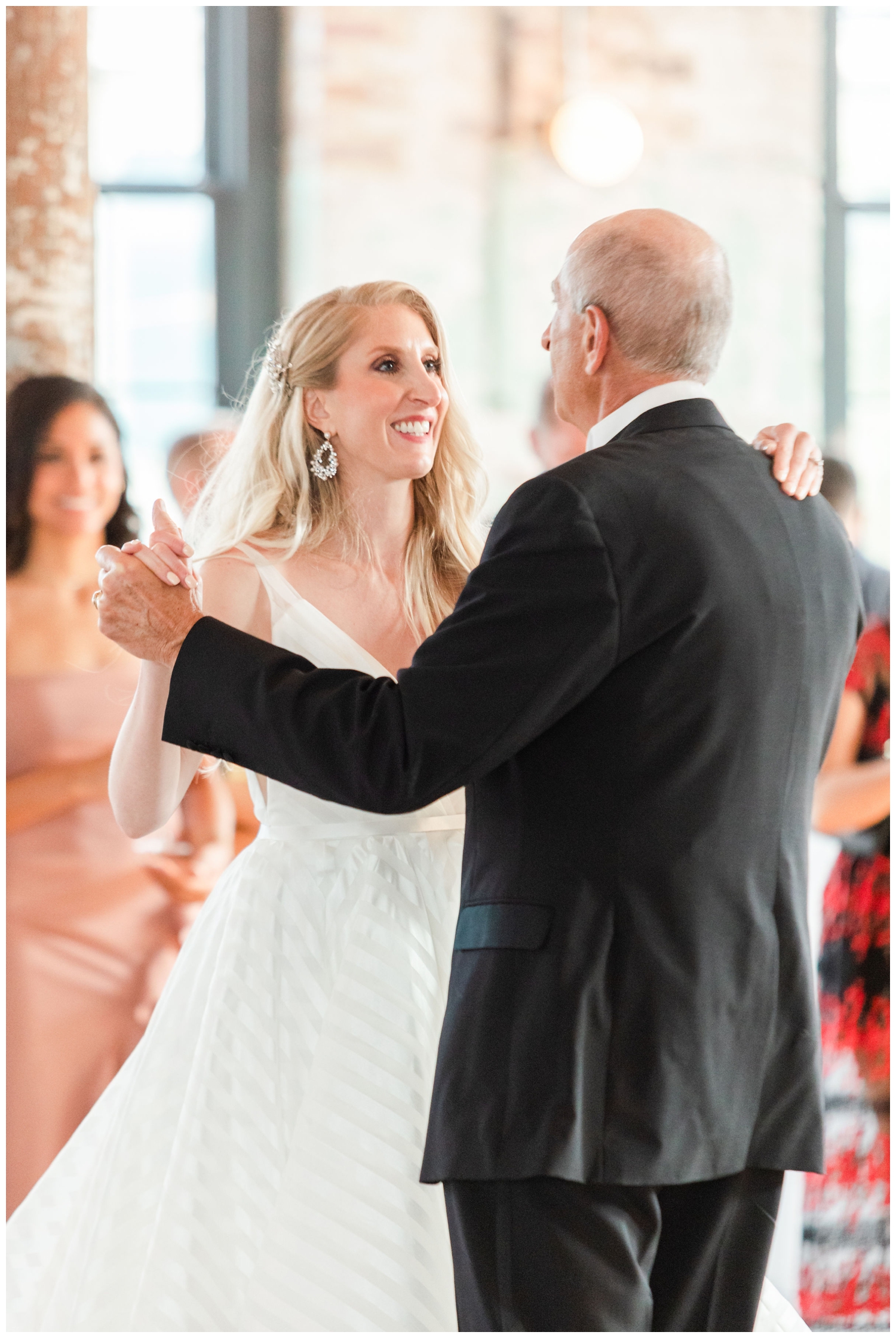 father and bride dance luxury Cedar Room wedding